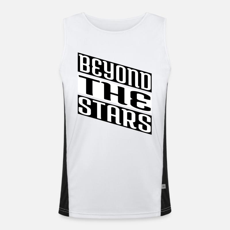 culinary exploration fun statement present idea Funktionelles Kontrast-Tank Top für Männer 