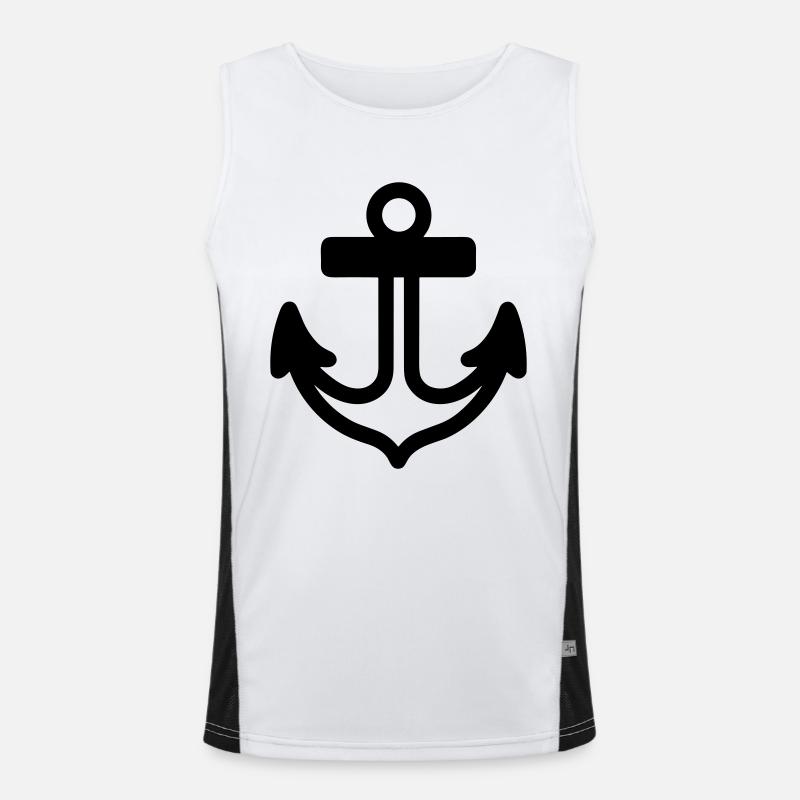 Anchor Men's Functional Contrast Tank Top 