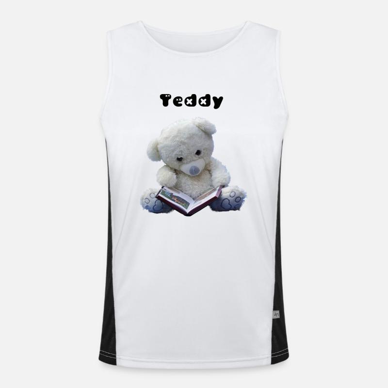 Teddy Men's Functional Contrast Tank Top 