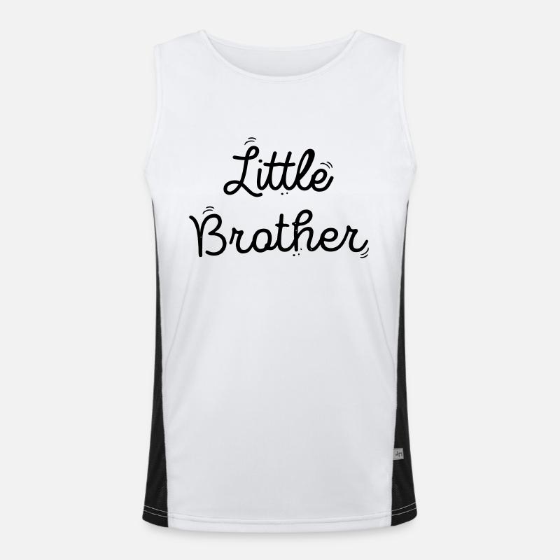 kleiner Borther Funktionelles Kontrast-Tank Top für Männer 