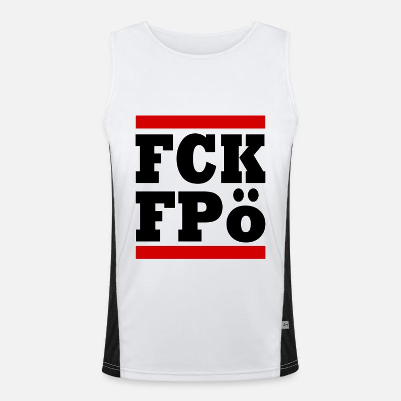 Fck fpö Funktionelles Kontrast-Tank Top für Männer 