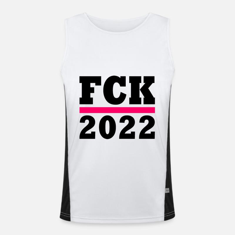 Fck 2022 Débardeur respirant contrasté Homme 