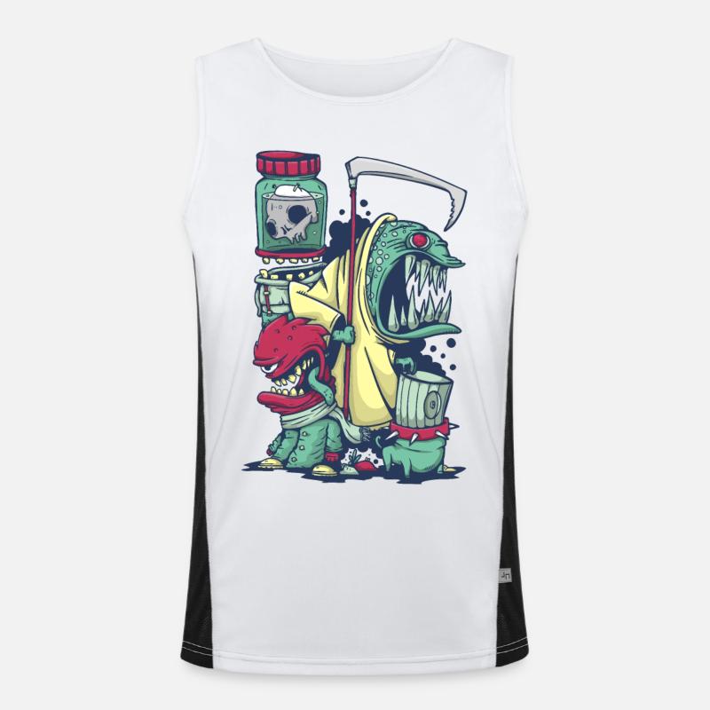 Monsters Men's Functional Contrast Tank Top 