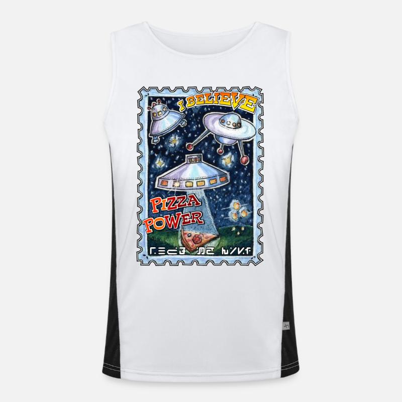 Message extraterrestre Débardeur respirant contrasté Homme 