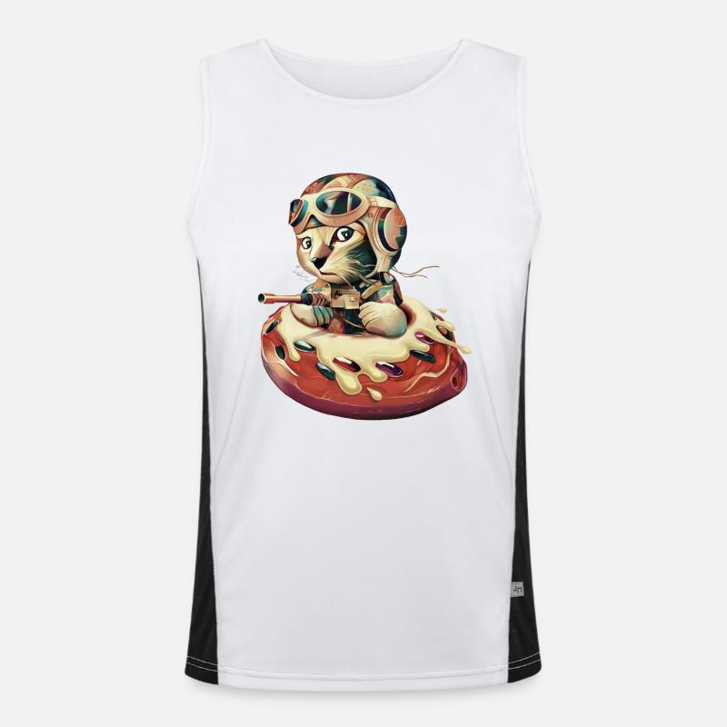 DONUT CHASSEUR Débardeur respirant contrasté Homme 