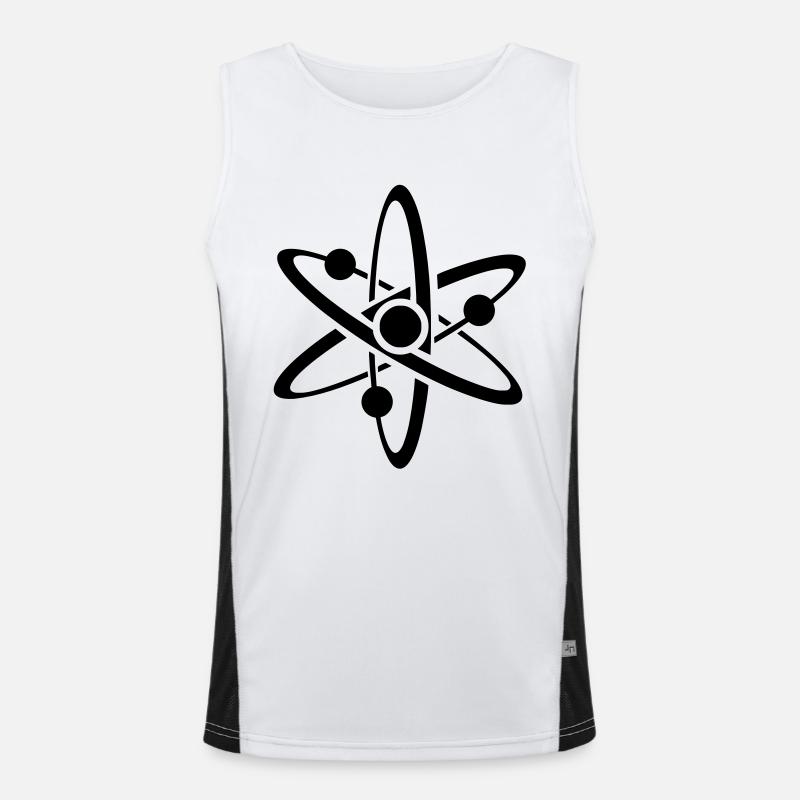 atom Funktionelles Kontrast-Tank Top für Männer 
