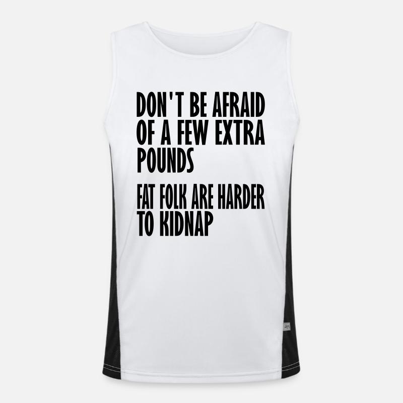 harder to kidnap Men's Functional Contrast Tank Top 