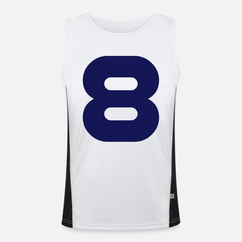 Acht 8 Funktionelles Kontrast-Tank Top für Männer 