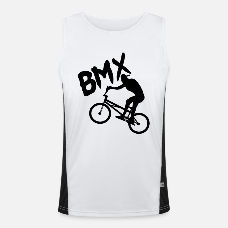 bmx Men's Functional Contrast Tank Top 