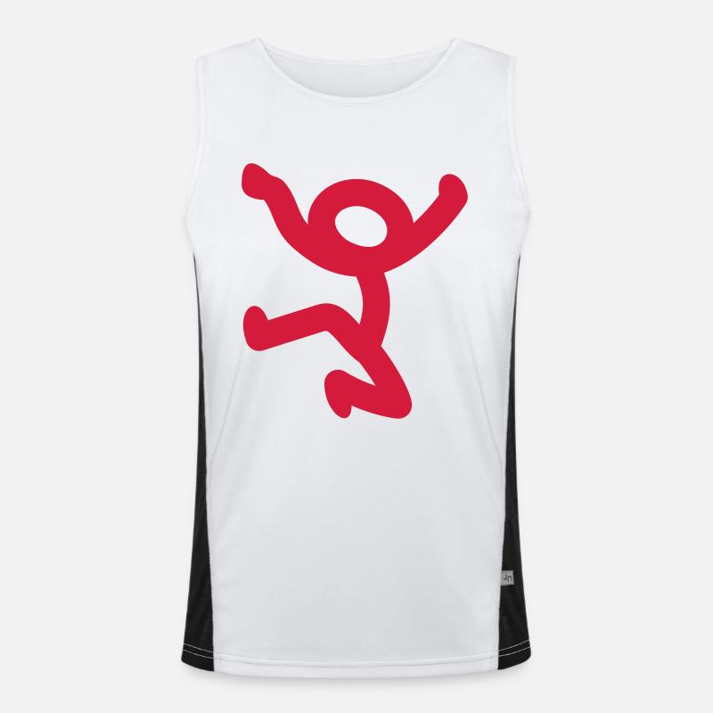 Comic Funktionelles Kontrast-Tank Top für Männer 