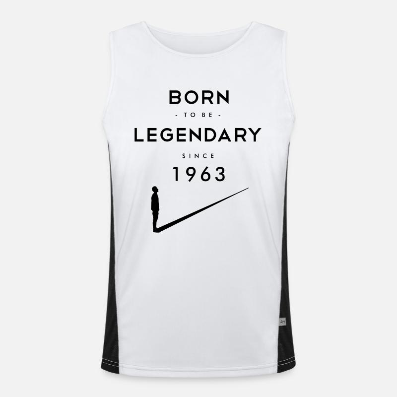 birthday - 1963 Men's Functional Contrast Tank Top 