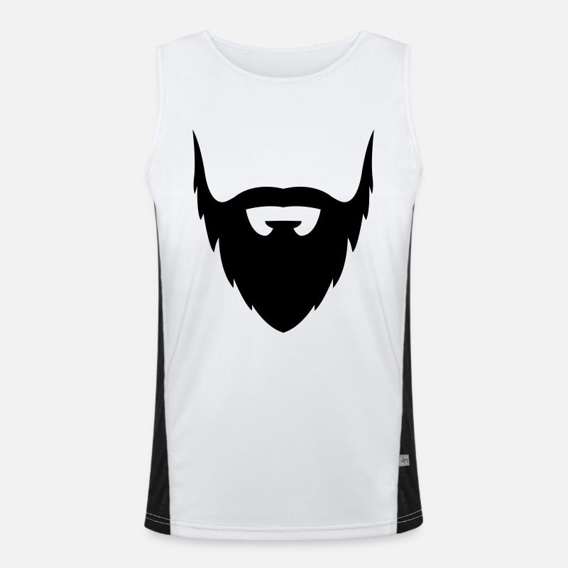 Beard Men's Functional Contrast Tank Top 