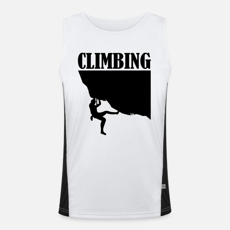 climbing Men's Functional Contrast Tank Top 