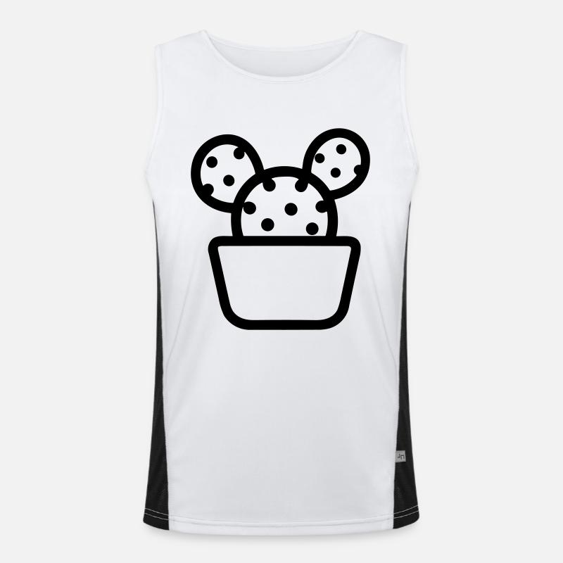 Cactus Men's Functional Contrast Tank Top 