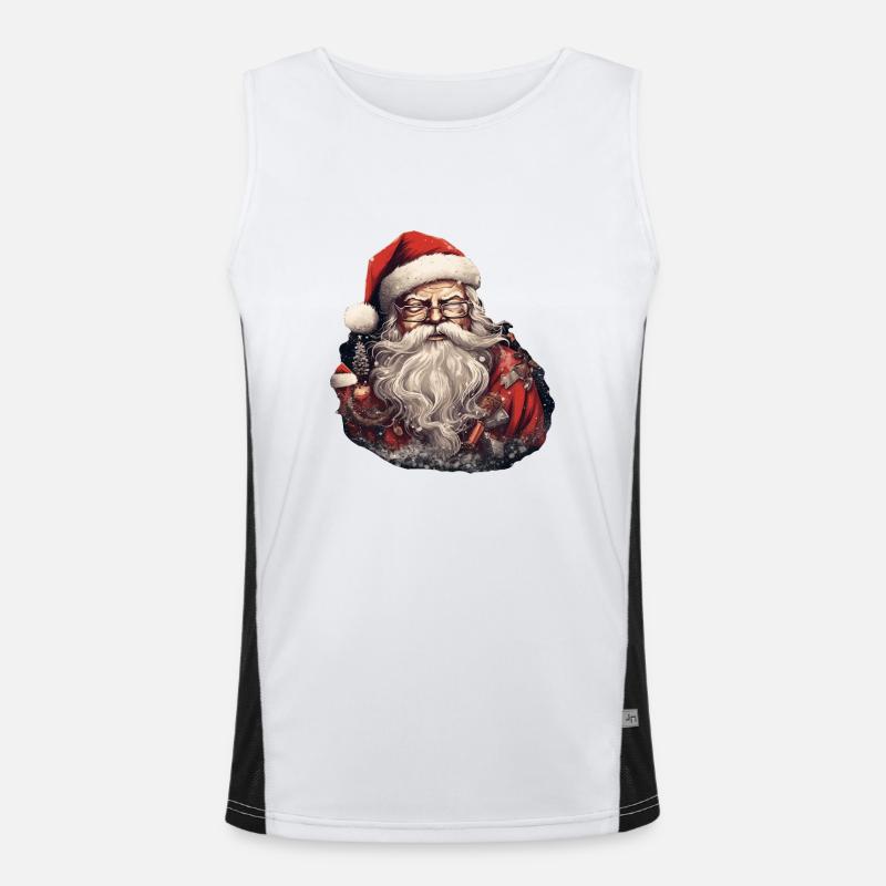 Père Noël Débardeur respirant contrasté Homme 