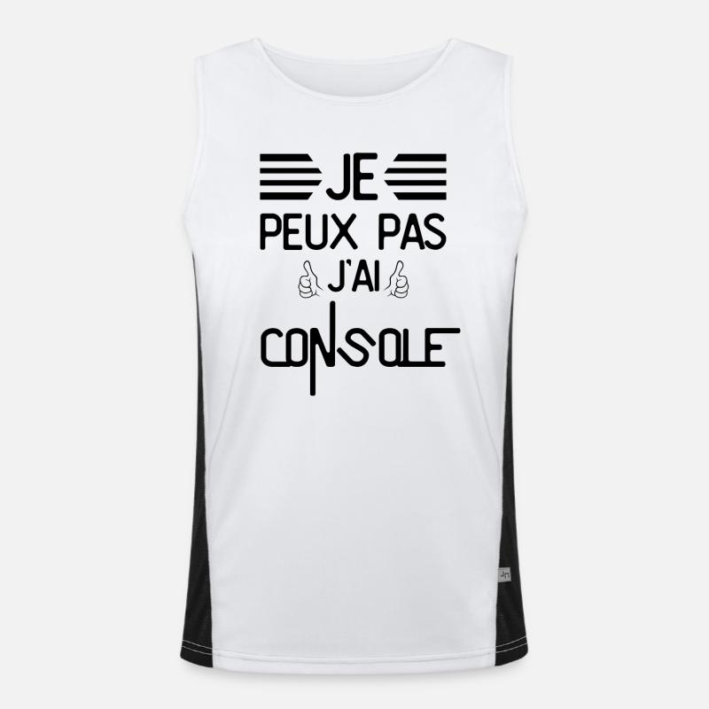 Je Peux Pas J Ai Console Débardeur respirant contrasté Homme 