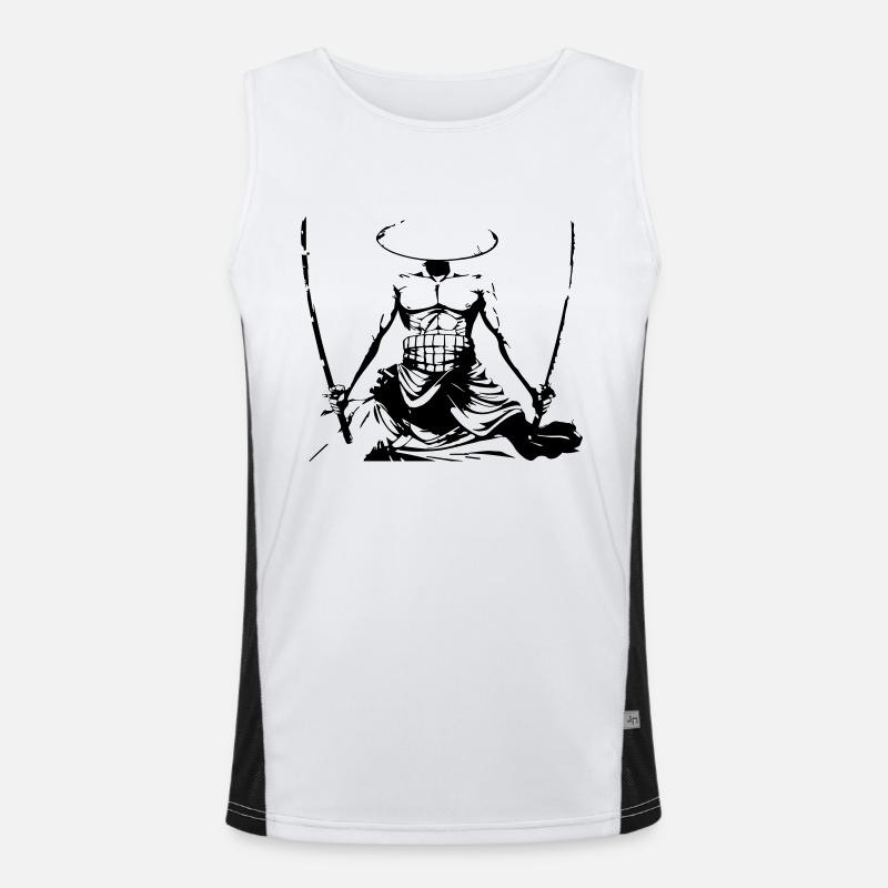 samurai Men's Functional Contrast Tank Top 