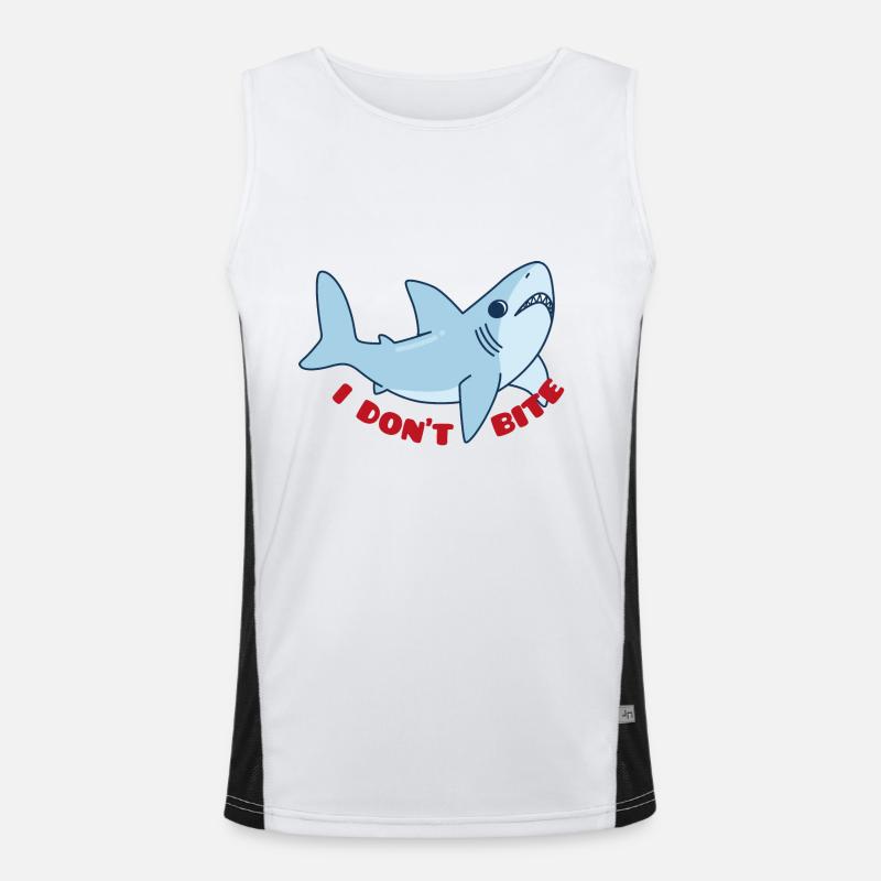 Meerestiere Funktionelles Kontrast-Tank Top für Männer 