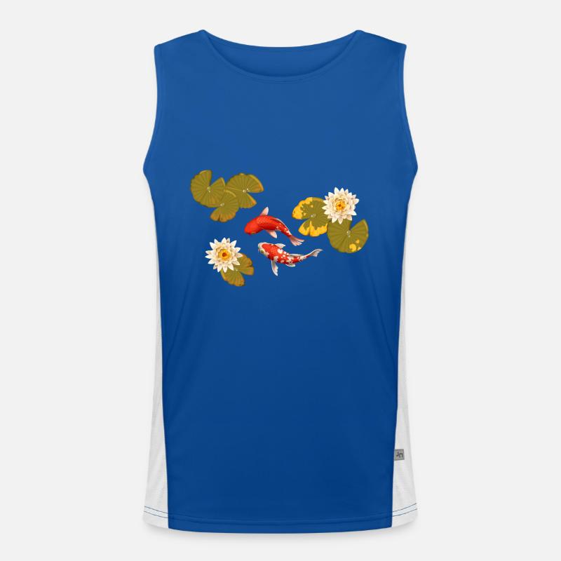 Meerestiere Funktionelles Kontrast-Tank Top für Männer 