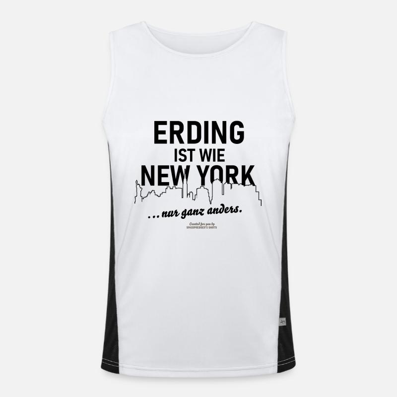 Erding Funktionelles Kontrast-Tank Top für Männer 