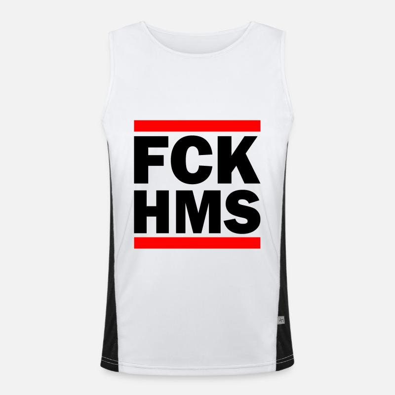 Fck hms Funktionelles Kontrast-Tank Top für Männer 