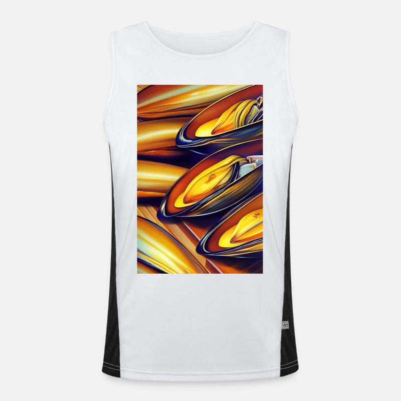 Moules Débardeur respirant contrasté Homme 