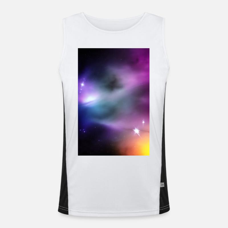 Galaxy Image Men's Functional Contrast Tank Top 