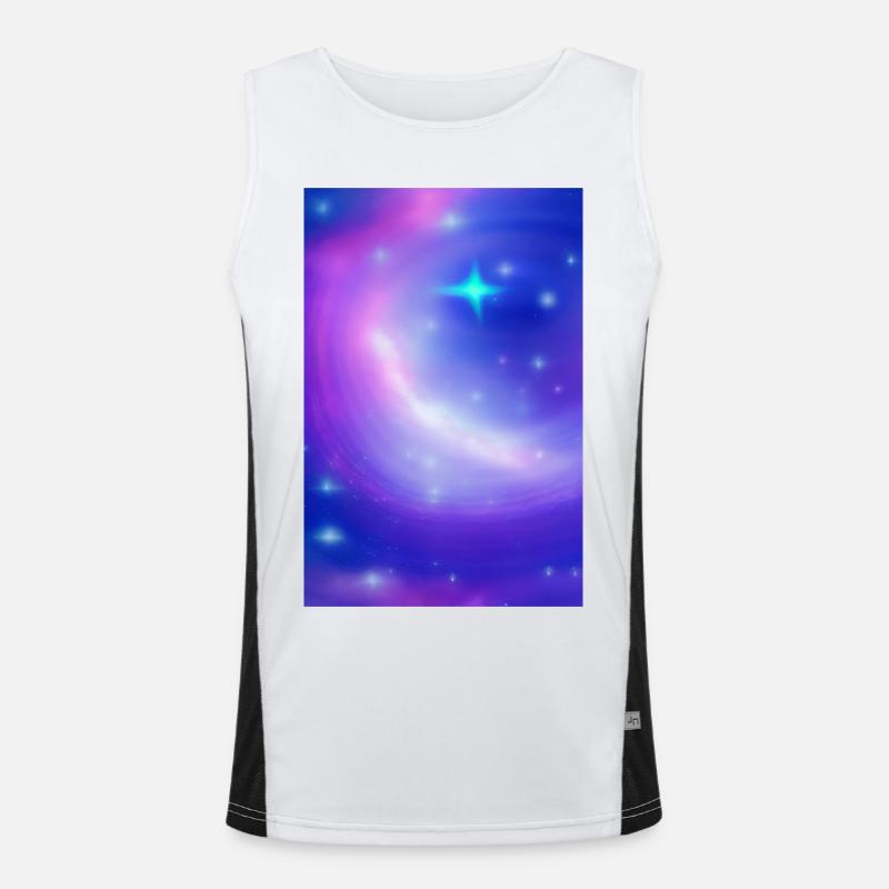 Galaxy Image Men's Functional Contrast Tank Top 