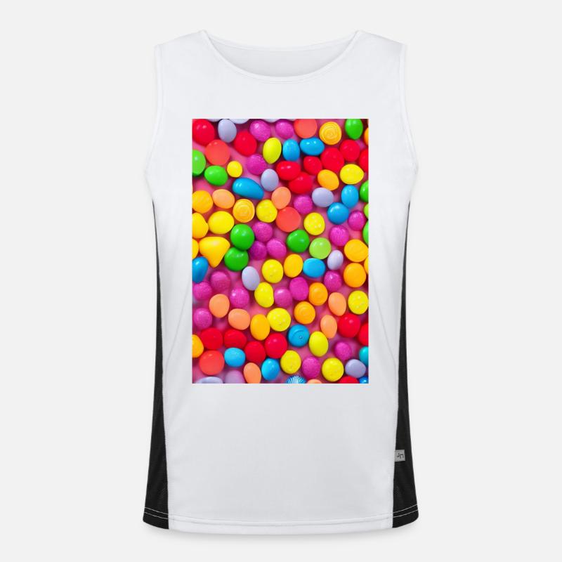 Candies Men's Functional Contrast Tank Top 