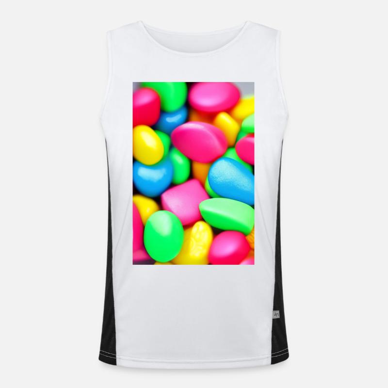 Candies Men's Functional Contrast Tank Top 