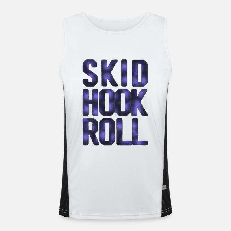 Skid Hook Roll Men's Functional Contrast Tank Top 