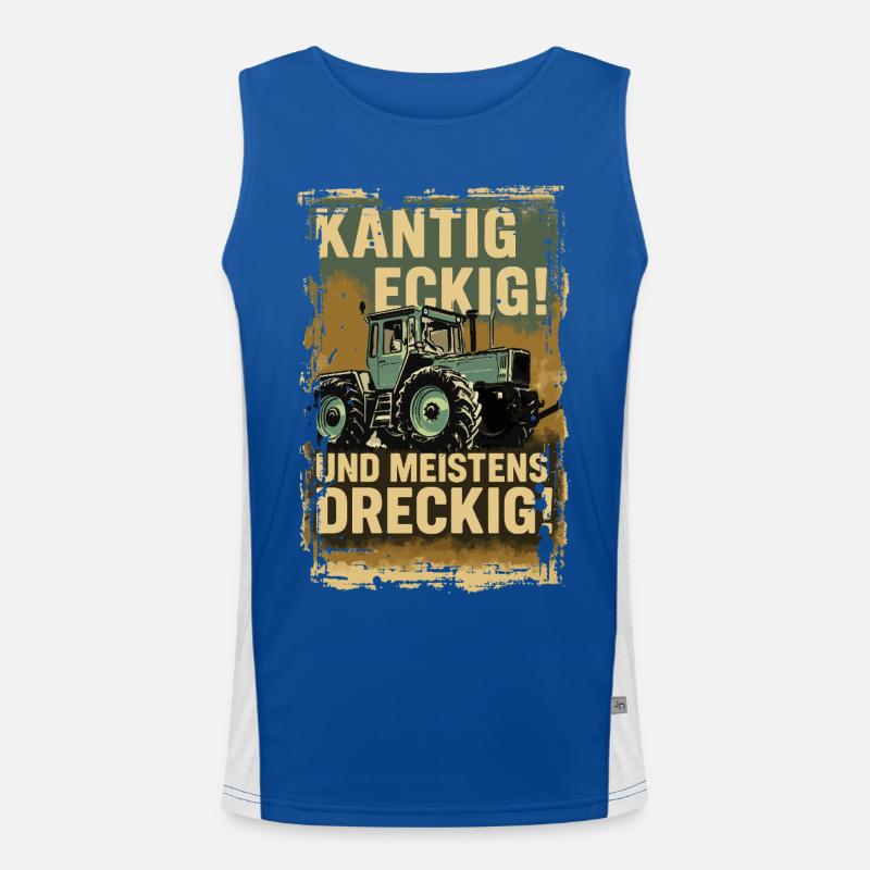 MB Trac Funktionelles Kontrast-Tank Top für Männer 