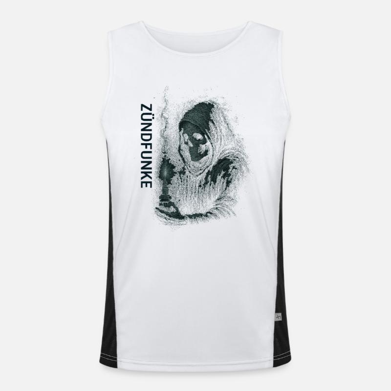 ZÜNDFUNKE – Grim Spark Men's Functional Contrast Tank Top 