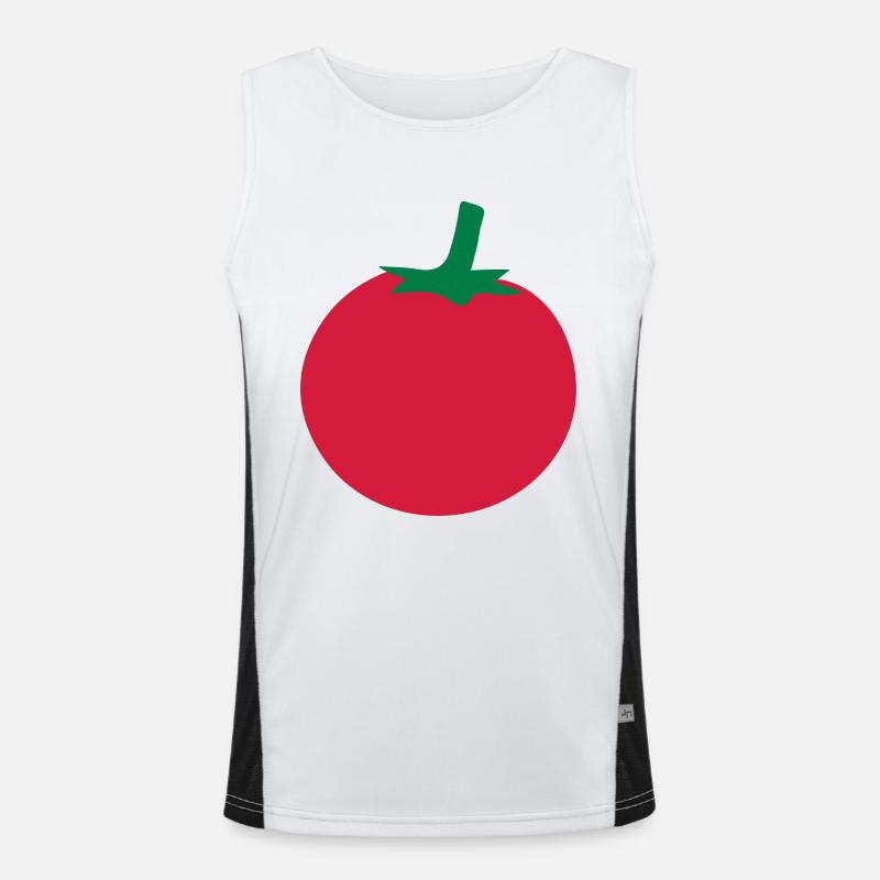 Tomate Débardeur respirant contrasté Homme 