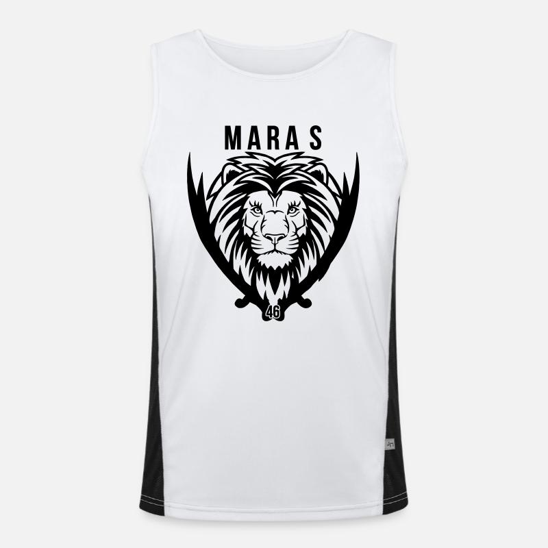 MARAS 46 Funktionelles Kontrast-Tank Top für Männer 