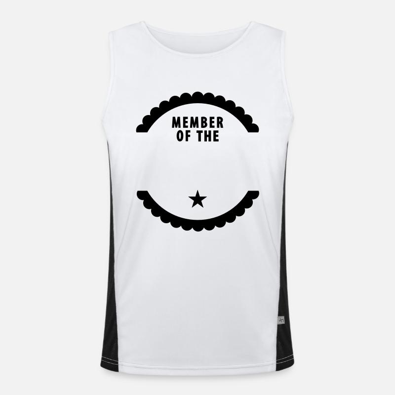 membre de la ... (1c) Débardeur respirant contrasté Homme 