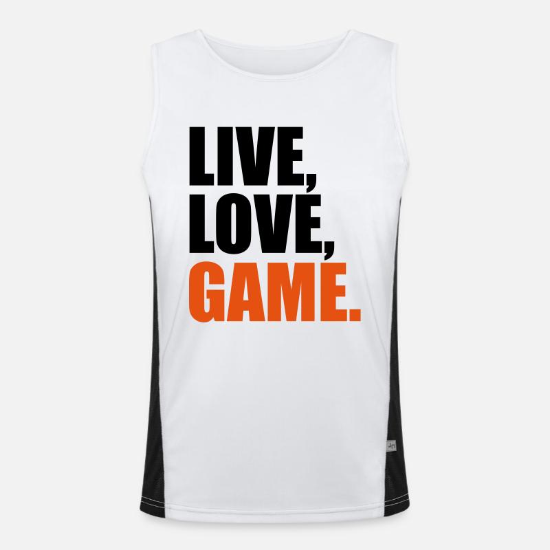 game Men's Functional Contrast Tank Top 