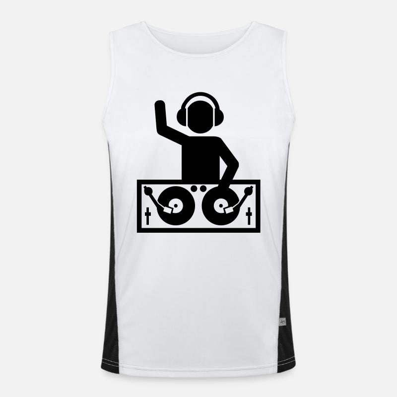 DJ Men's Functional Contrast Tank Top 
