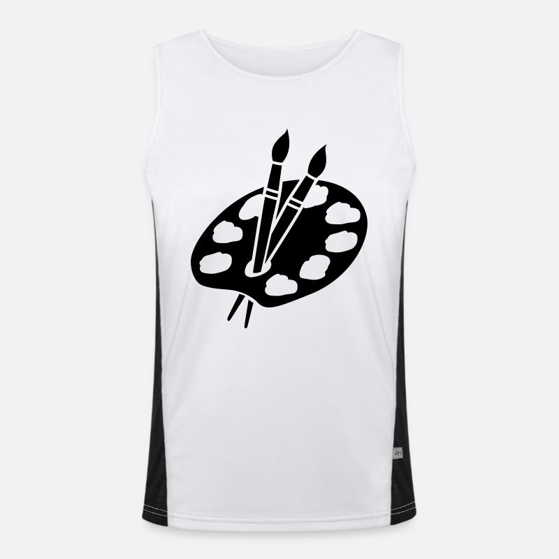 Painter Men's Functional Contrast Tank Top 