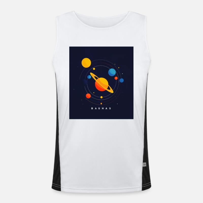 Système planétaire Bauhas Débardeur respirant contrasté Homme 