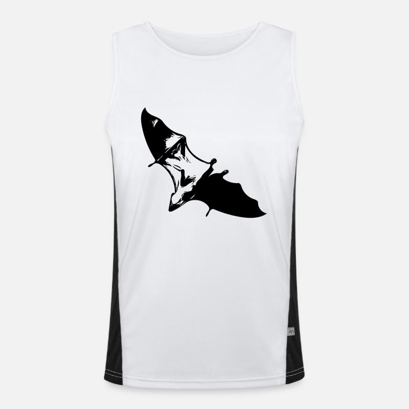 Gliding flying fox Men's Functional Contrast Tank Top 