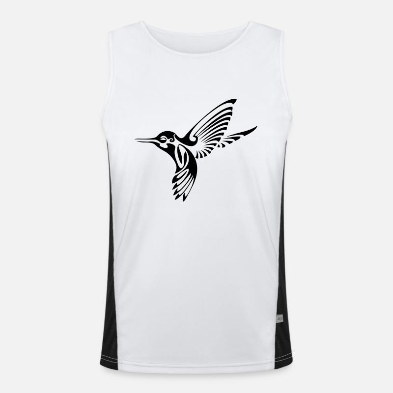 humming-bird Men's Functional Contrast Tank Top 