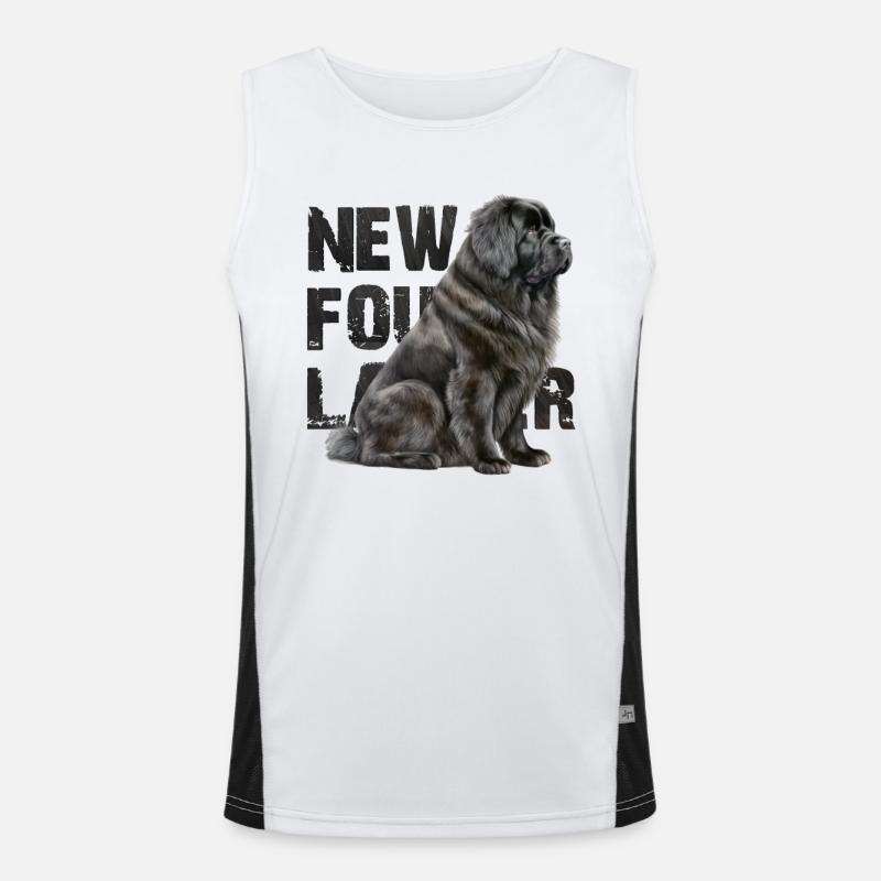 Newfoundlander Men's Functional Contrast Tank Top 