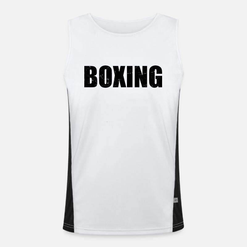 Boxing Débardeur respirant contrasté Homme 