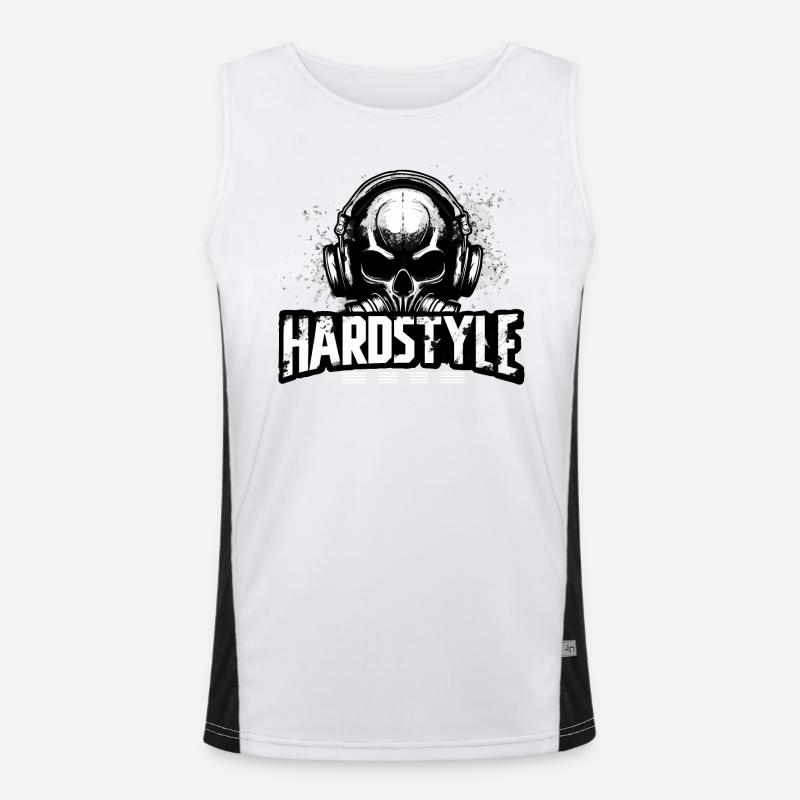 Hardstyle Funktionelles Kontrast-Tank Top für Männer 