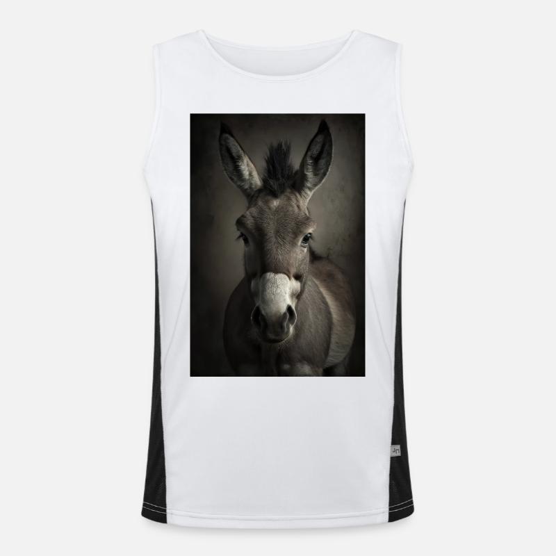 Donkey Realistic Cool Men's Functional Contrast Tank Top 