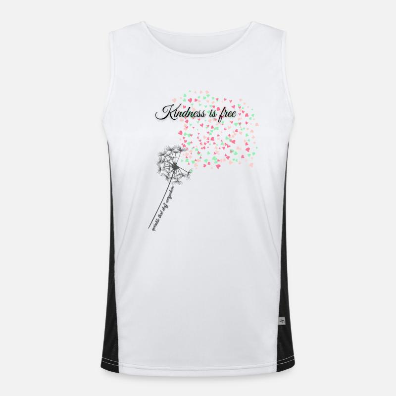 Spread kindness, like confetti Men's Functional Contrast Tank Top 