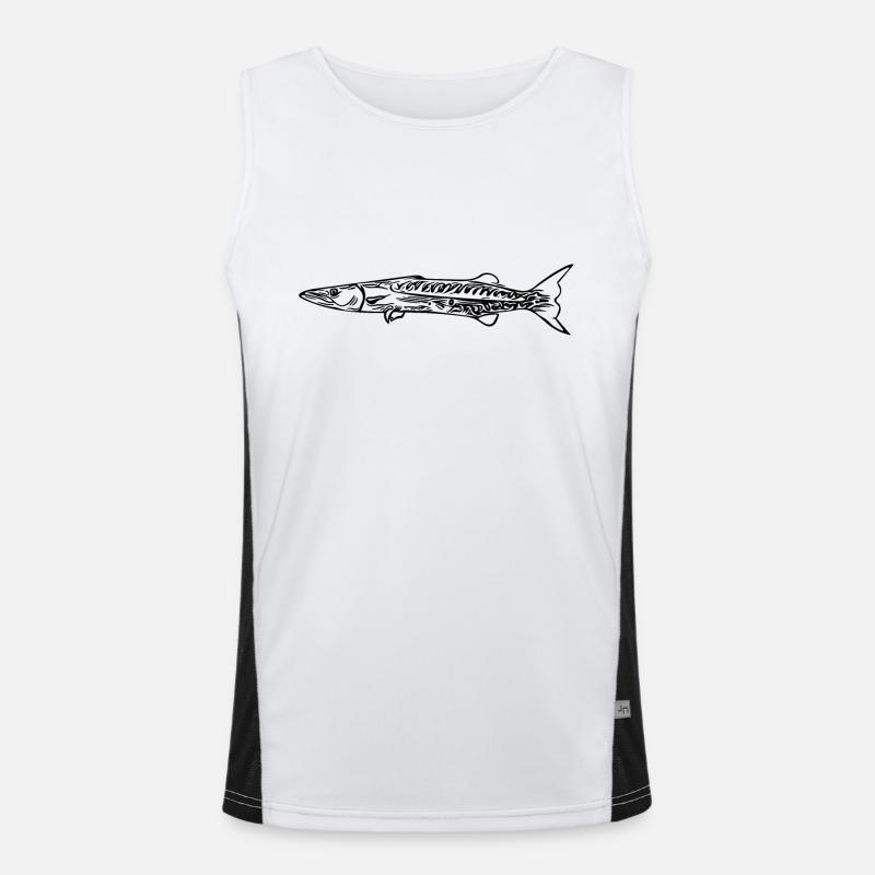 Barracuda Predator Elegant Fast Pike Débardeur respirant contrasté Homme 