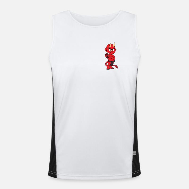Little Devil Men's Functional Contrast Tank Top 