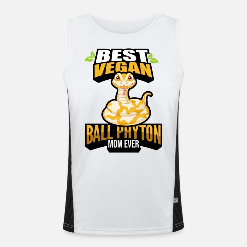 King Python Men's Functional Contrast Tank Top 